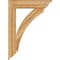 Ekena Millwork Thorton Traditional Rough Sawn Bracket, Western Red Cedar, 4"W x 22"D x 30"H BKT04X22X30THR01RWR - alternate 2